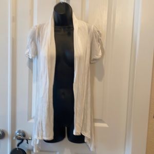 Light weight dress draped front  jacket